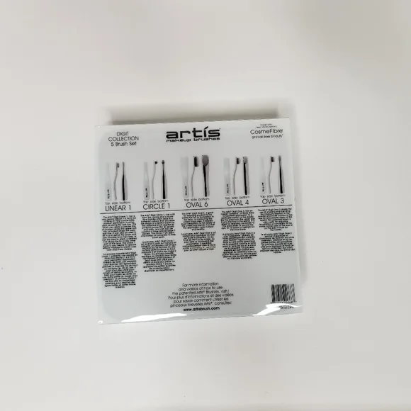 Artis Digit 5 Brush Set with Luxury Case Professional Makeup Brushes - Picture 3 of 3